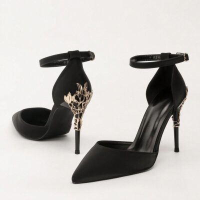 Midnight Velvet Stilettos